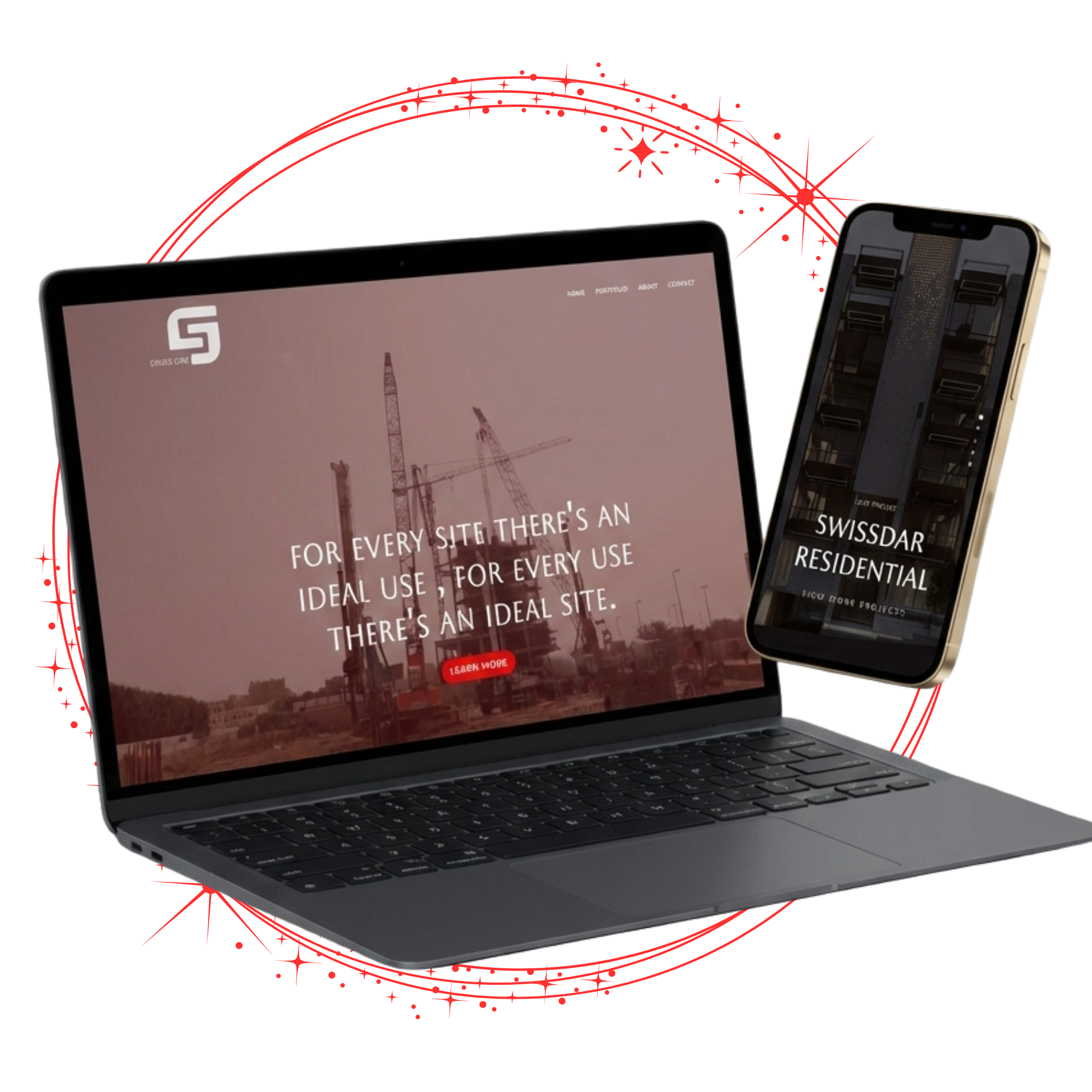 Swiss Dar Group Website Mockup